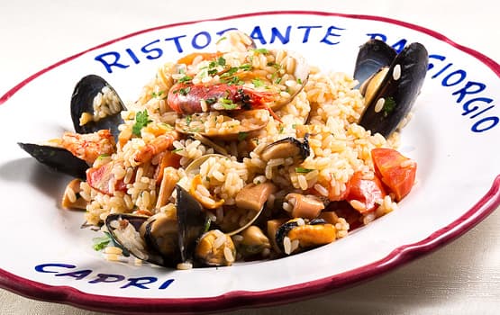 Risotto alla pescatora Da Giorgio