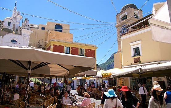 Hotel Da Giorgio in the center of Capri Italy